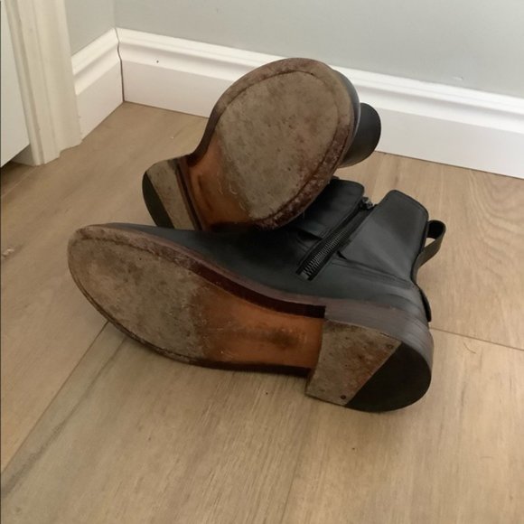 Rag and Bone Black Boots 6 - Picture 3 of 3